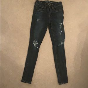 American Eagle blue denim jeans